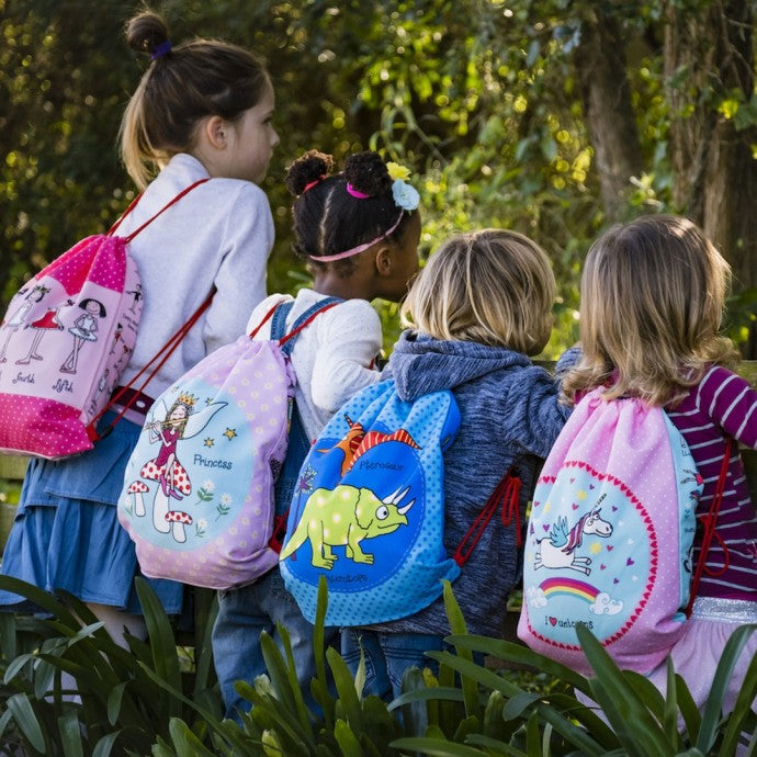 Drawstring Bag - Dinosaurs