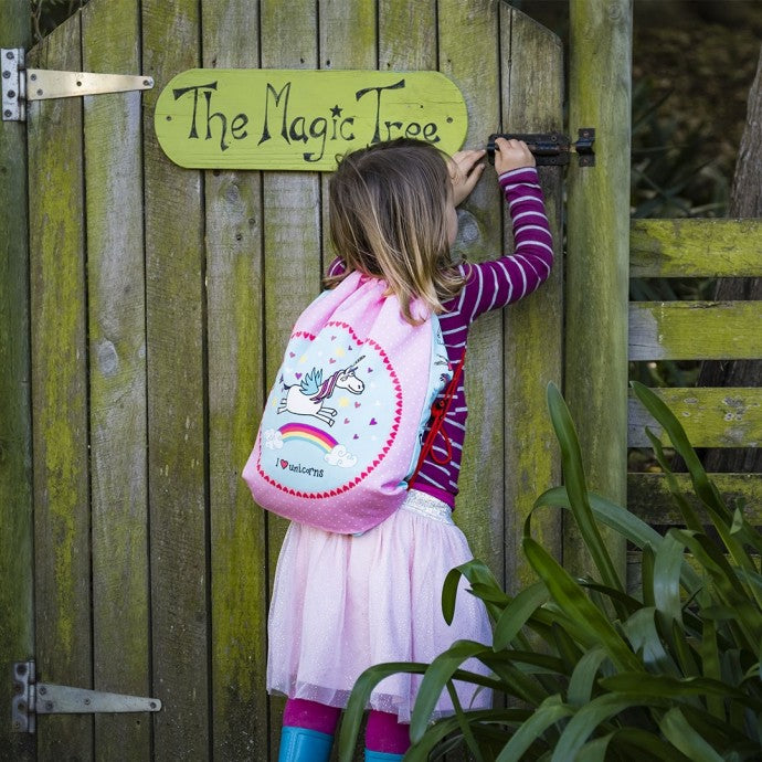Drawstring Bag - Unicorns