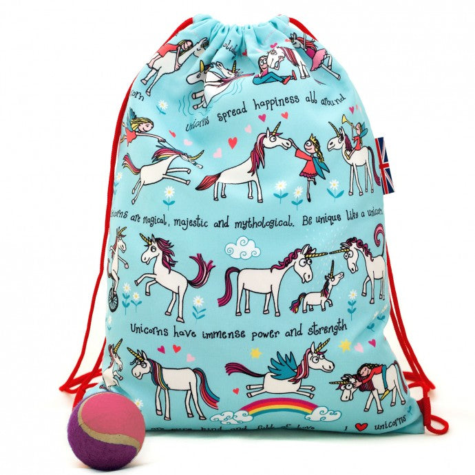 Drawstring Bag - Unicorns
