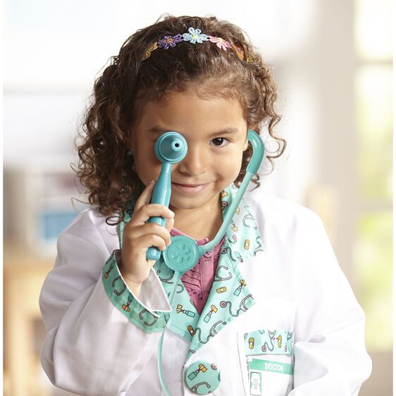 Doctor Role Play Costume Set 3-6 Years Old