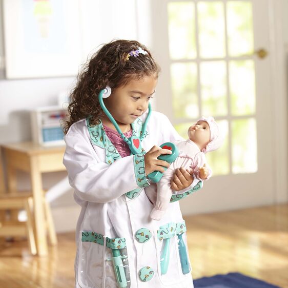 Doctor Role Play Costume Set 3-6 Years Old