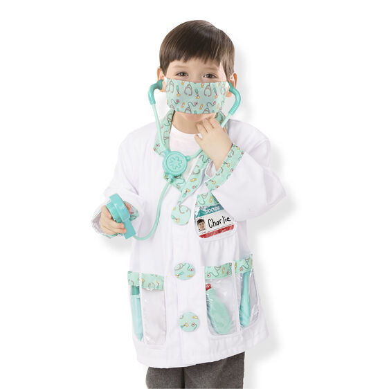 Doctor Role Play Costume Set 3-6 Years Old