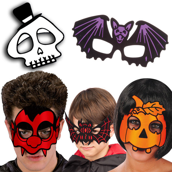 Halloween Fabric Mask - Dracula