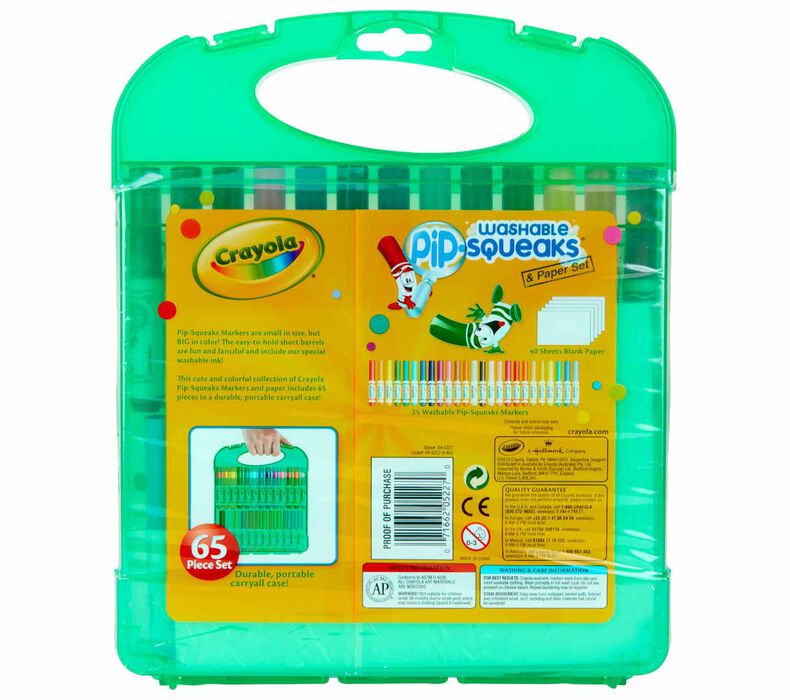 Pip-Squeaks Washable Markers Kit