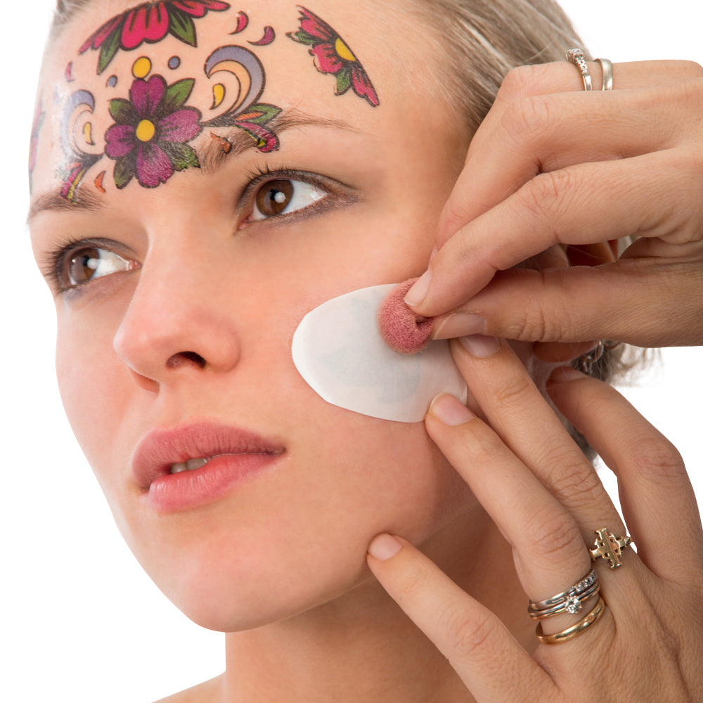 Halloween Face Tattoo