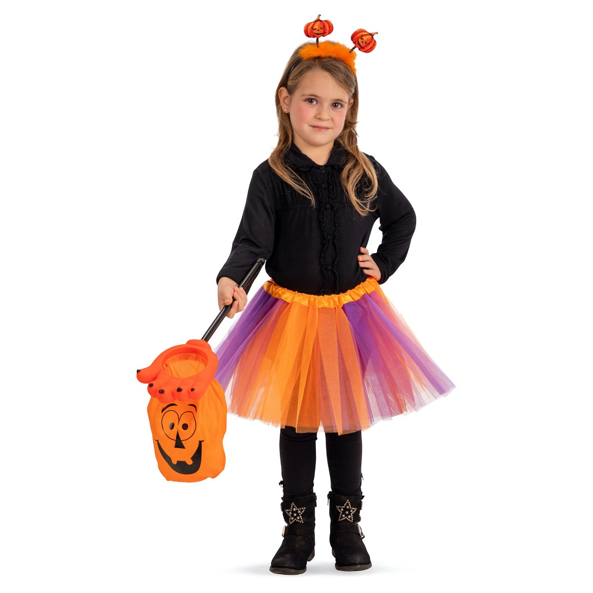 Trick or Treat Pumpkin Hand