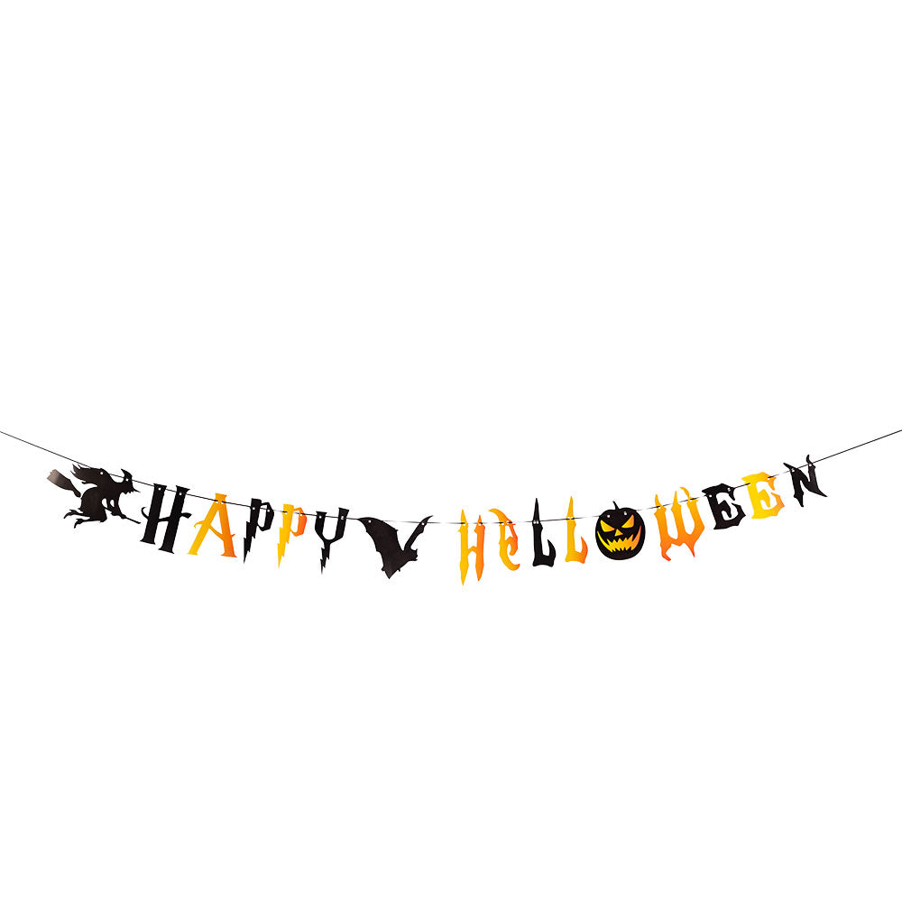 Happy Halloween Paper Garland