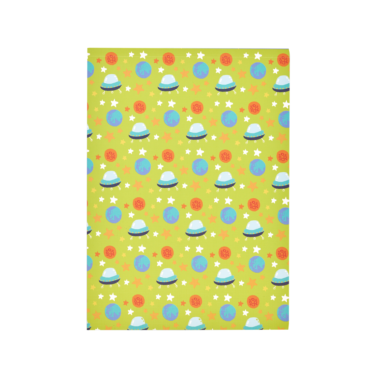 دفتر رسم ثنائي - كائنات فضائية (مجموعة من دفترين بأوراق بيضاء)