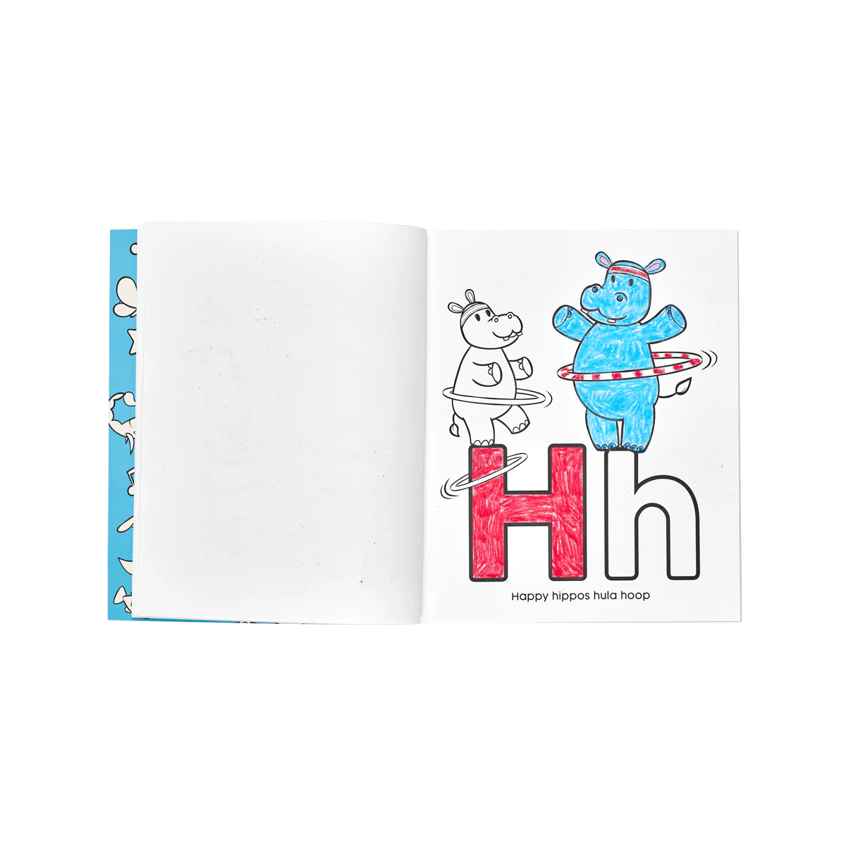 ABC: كتاب تلوين للأطفال – حيوانات مذهلة