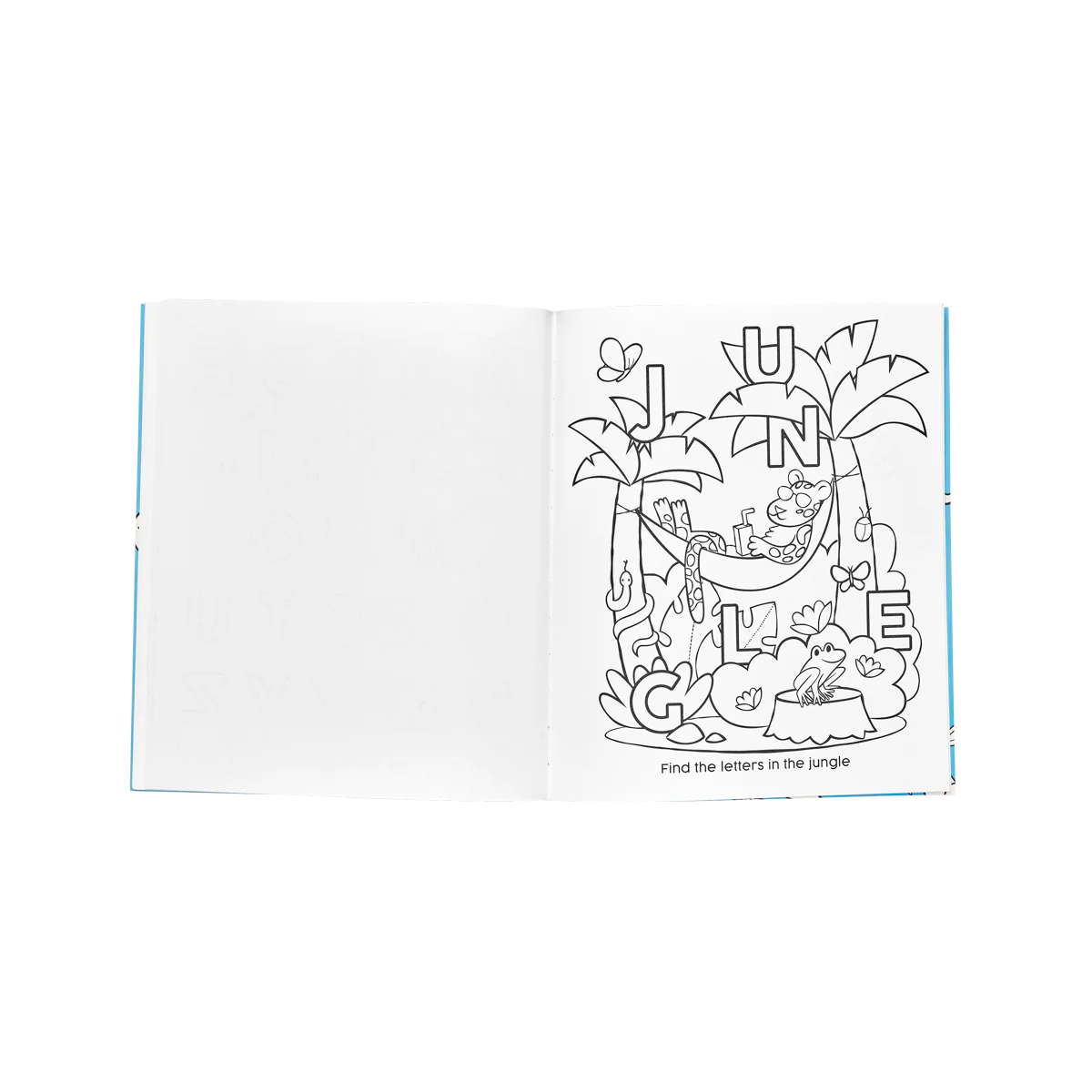 ABC: كتاب تلوين للأطفال – حيوانات مذهلة