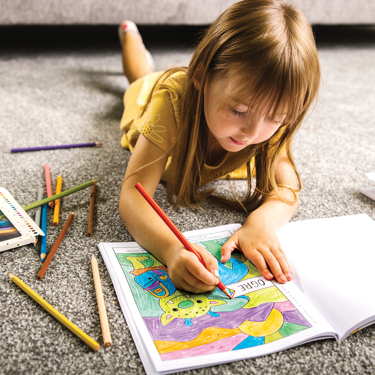 Color By Numbers Coloring Book- Mythical friends