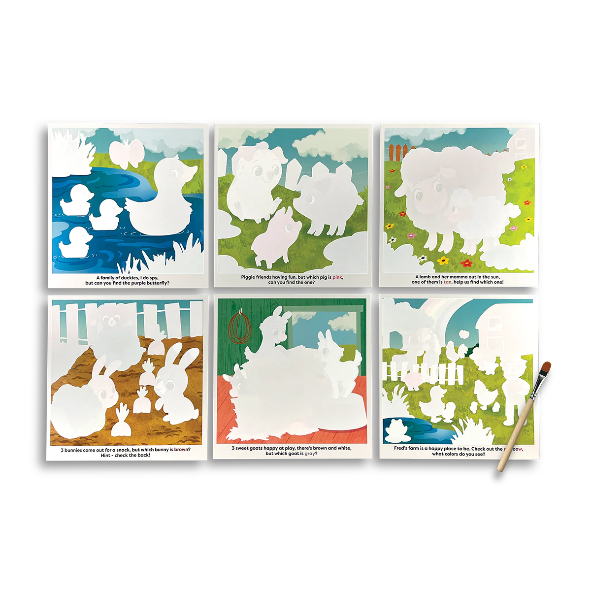 ألواح Water Amaze للكشف بالماء – في المزرعة