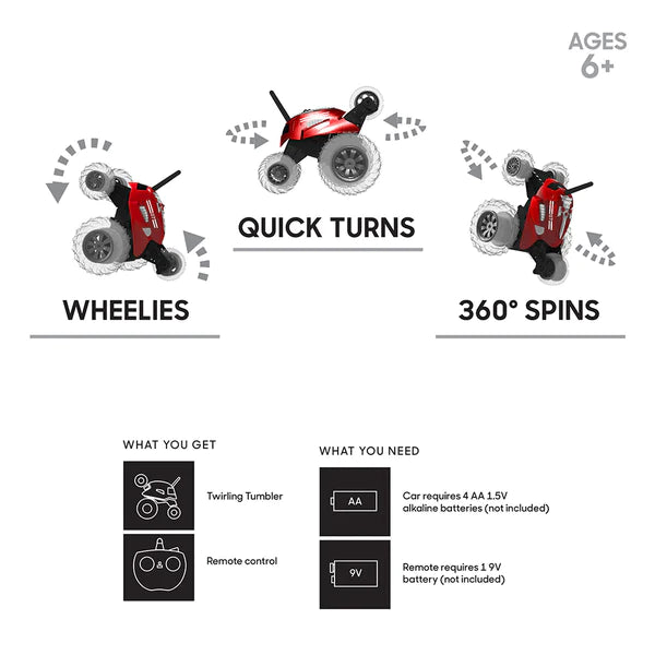 Sharper Image Monster Spinning car