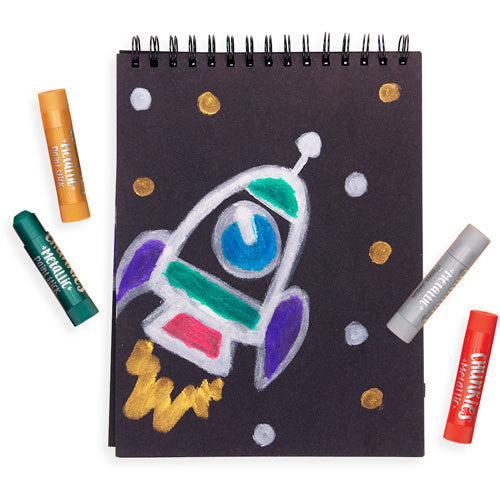 أقلام طلاء Chunkies - مجموعة معدنية من 6 قطع