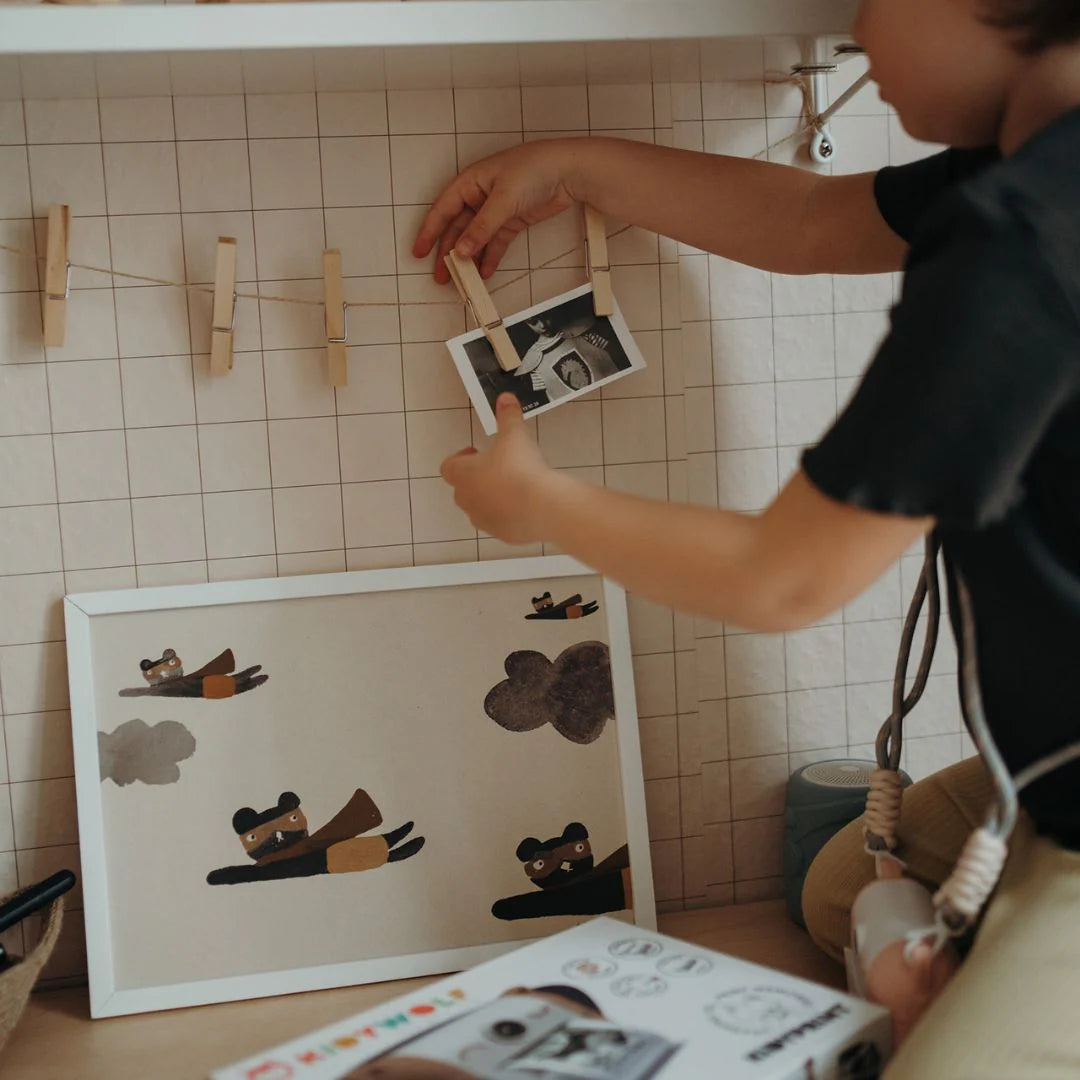 KIDYROLL Self Adhesive Thermal Photo Paper