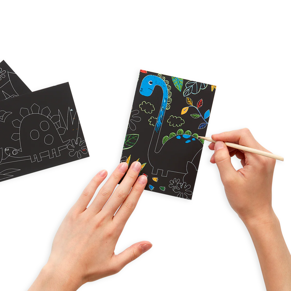 Dinosaur Days Scratch and Scribble Mini Scratch Art Kit