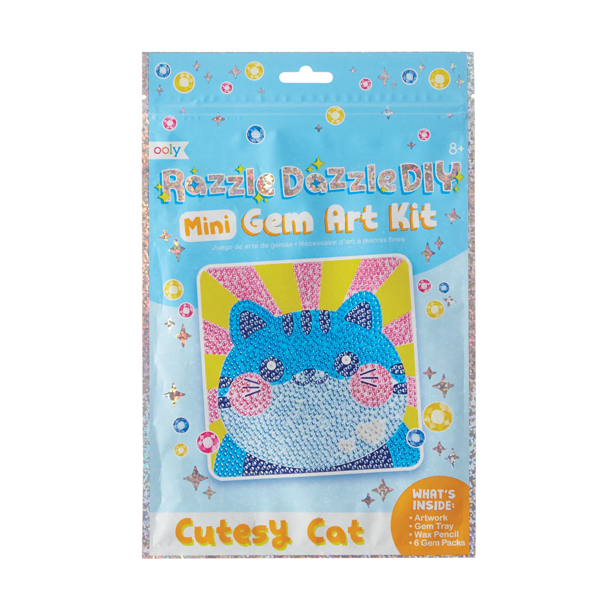 Razzle Dazzle DIY Gem Art Kit - Cutesy Cat