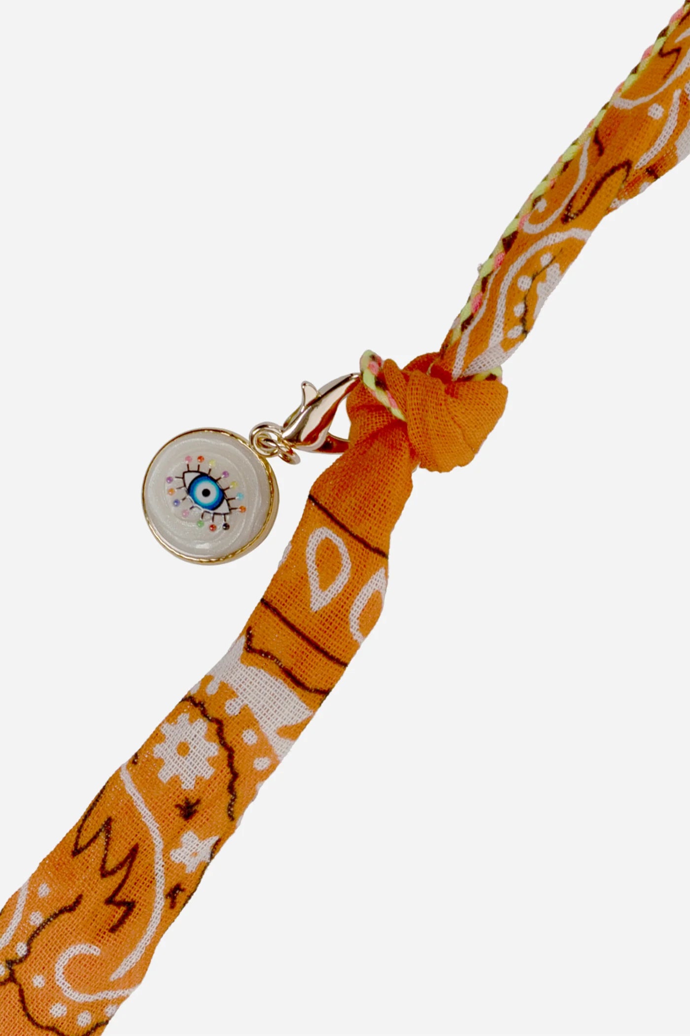 Laia Long Orange Chain 120 cm