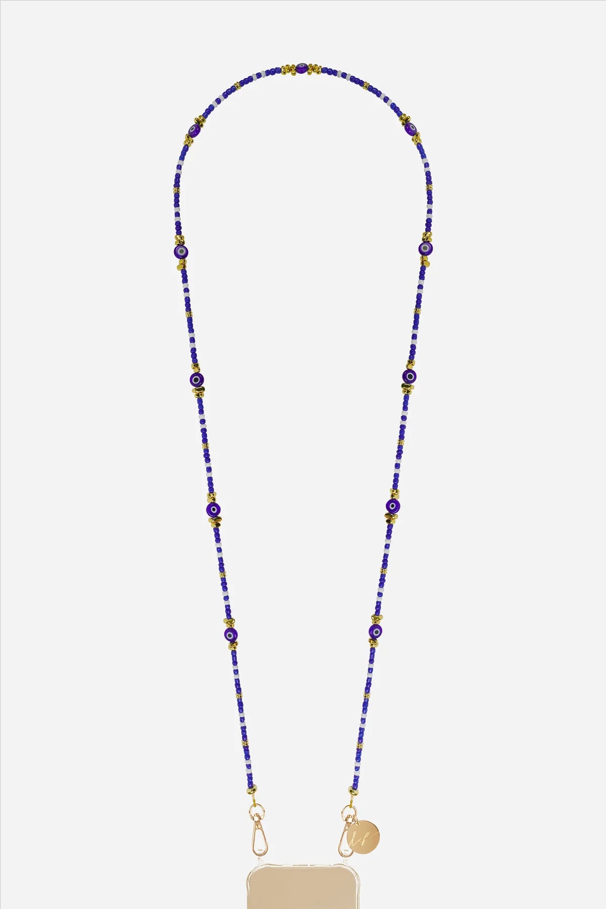 Paros Blue Long Chain 120 cm