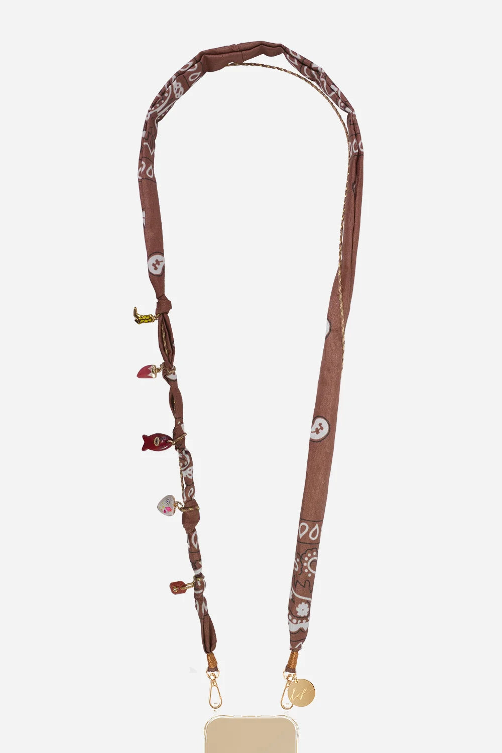 Laia Long Brown Chain 120 cm