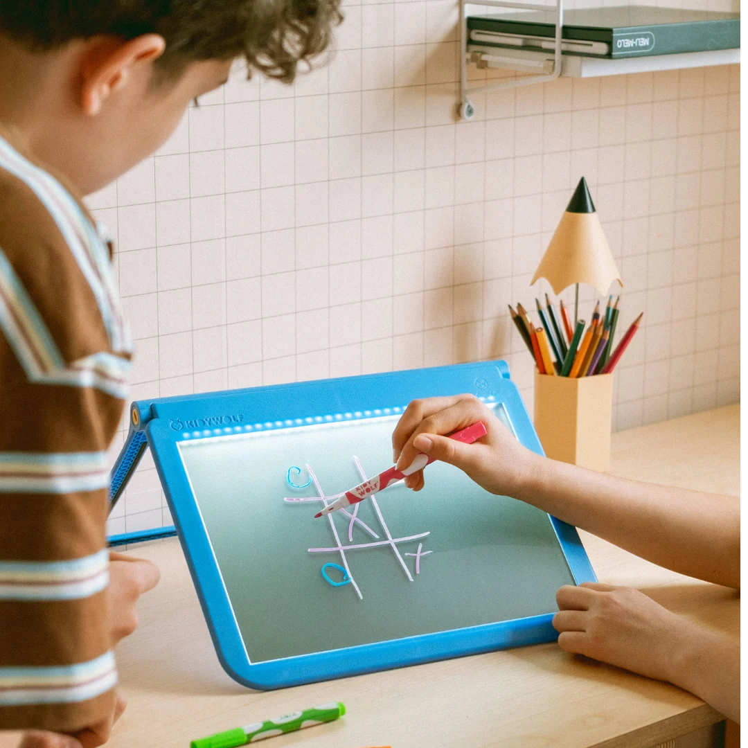Kidydraw-Pro Light Tablet - Blue Manga