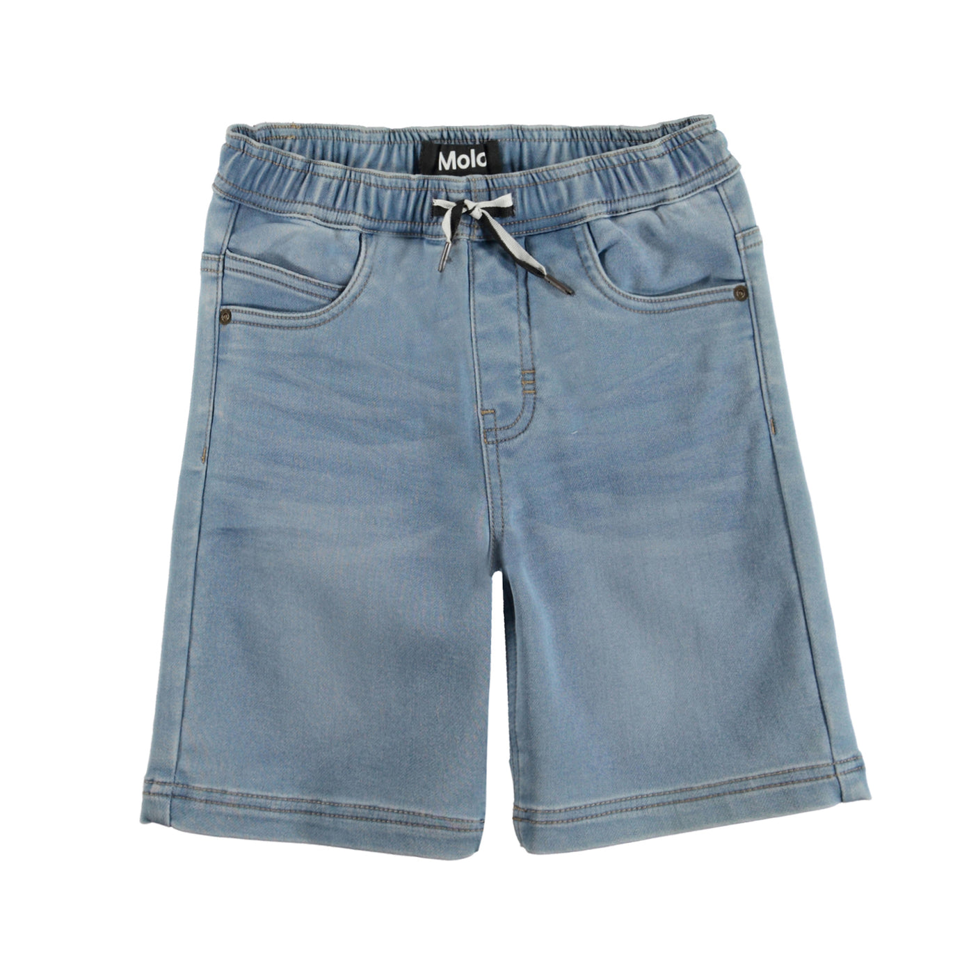 Ali Denim Shorts - Soft Blue