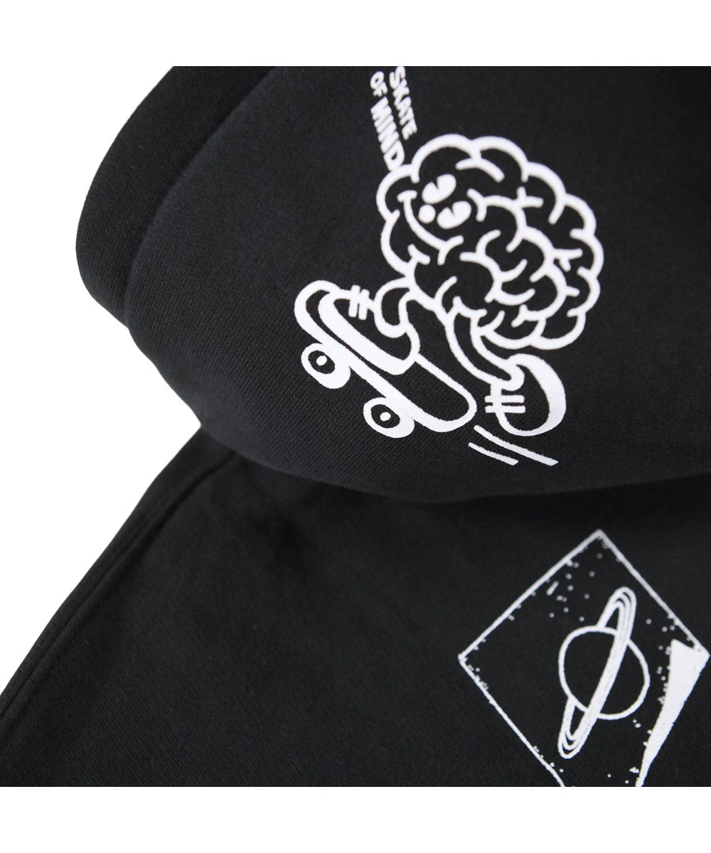 Marly Allen Hoodie and Pants Set - Black