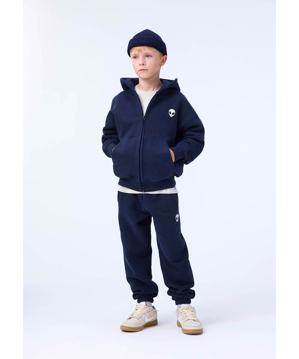Marly Allen Hoodie and Pants Set -Galaxy Blue