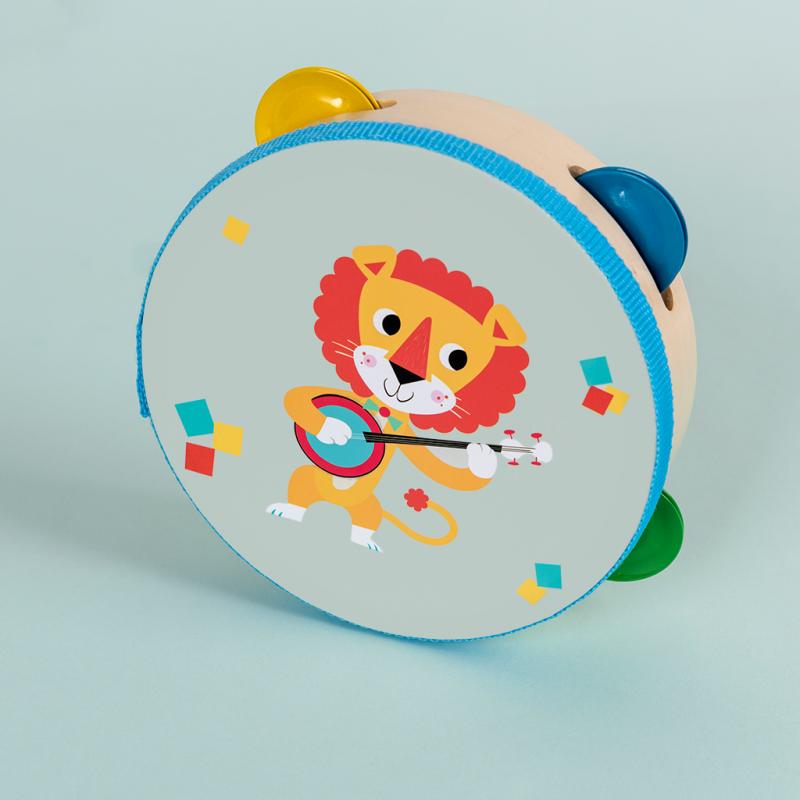 Children's tambourine - Animal Band