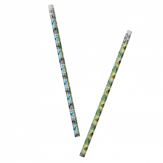 Prehistoric Land HB Pencils ( Set Of 6 )