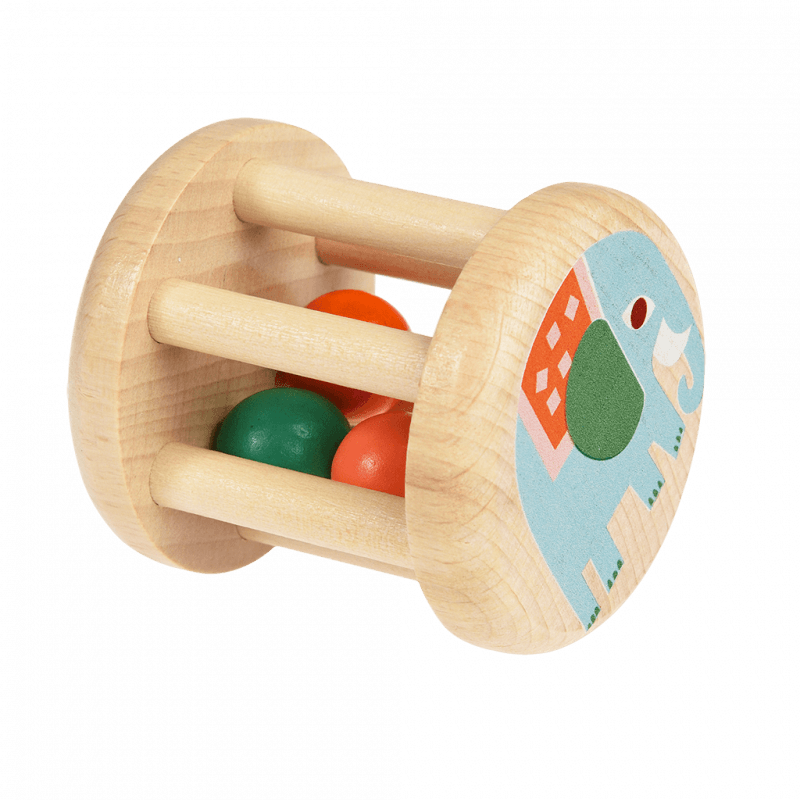 Wooden rattle - Wild Wonders