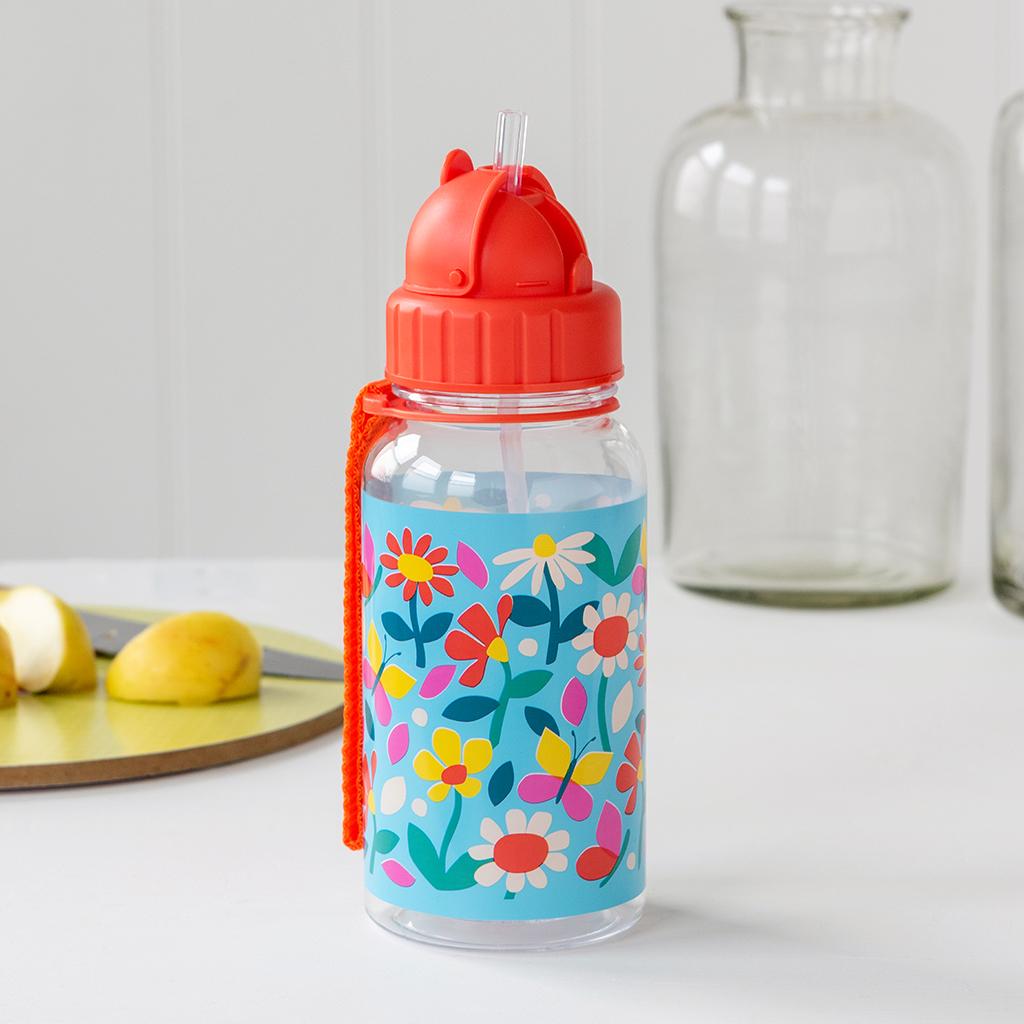 Butterfly Garden Kids Water Bottle