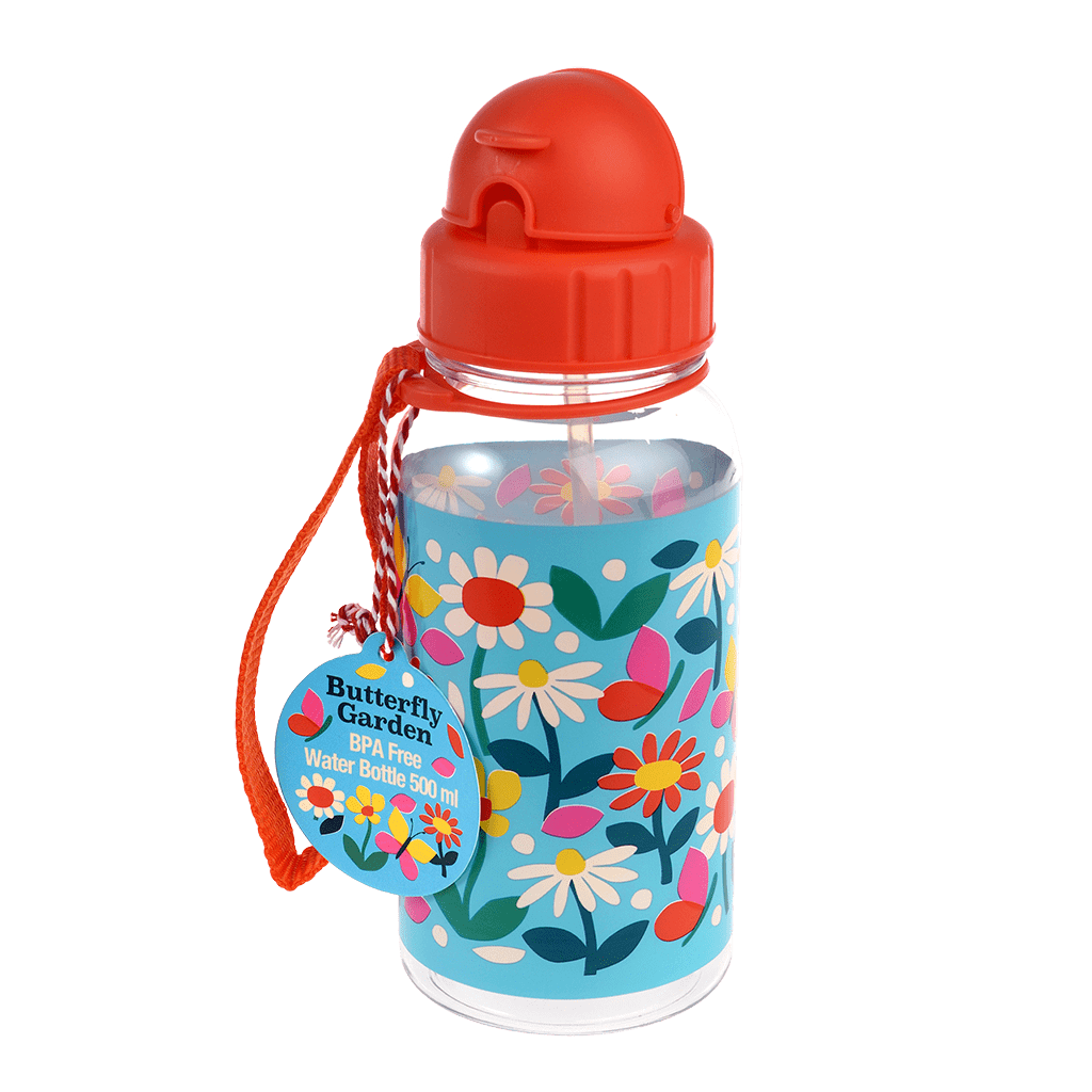 Butterfly Garden Kids Water Bottle