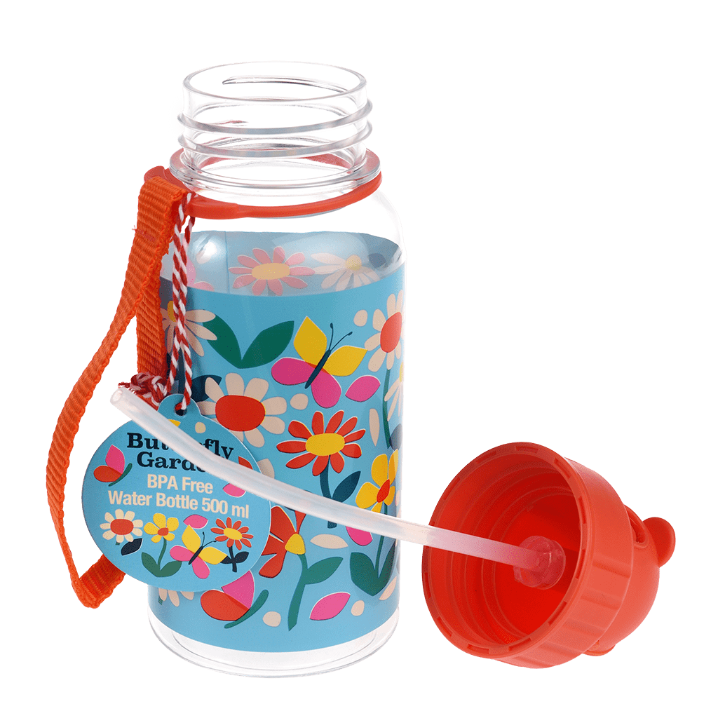 Butterfly Garden Kids Water Bottle