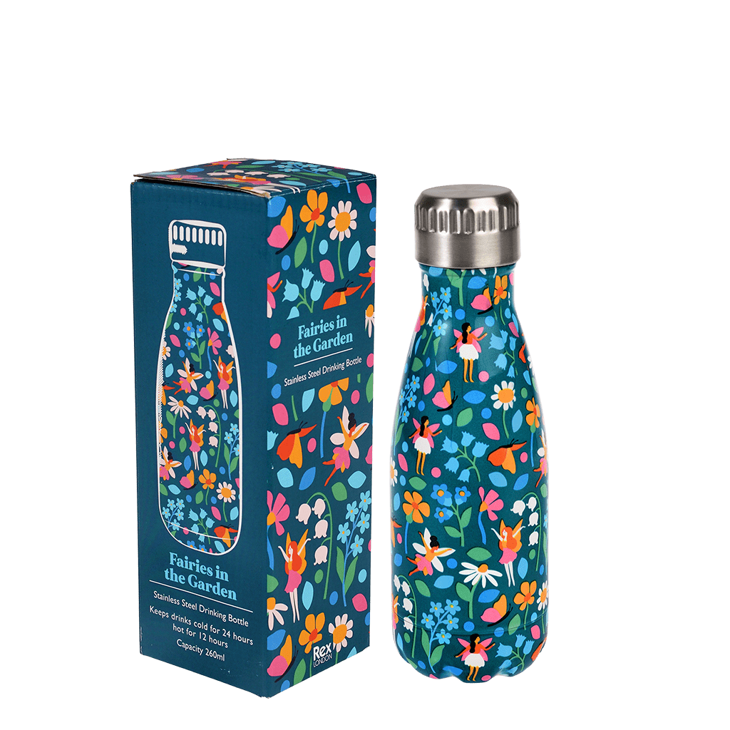 Fairies In The Garden 260ml Stainless Steel Bottle