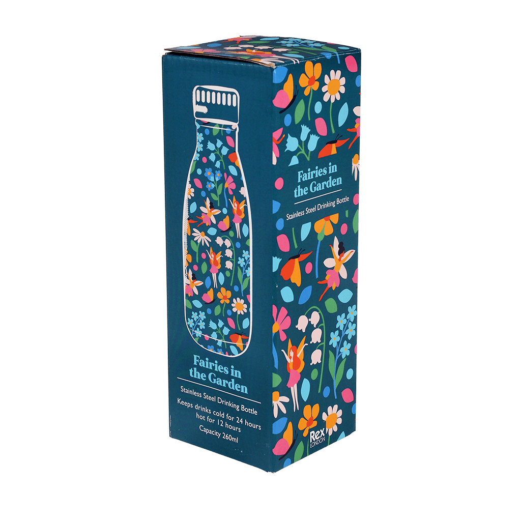 Fairies In The Garden 260ml Stainless Steel Bottle