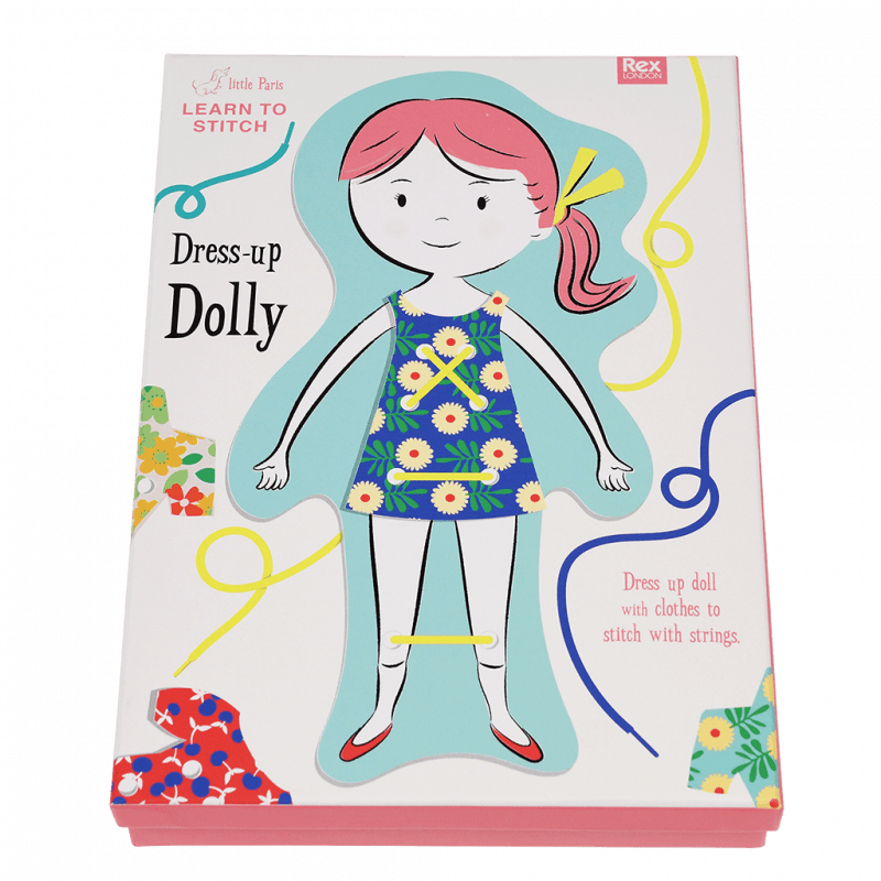 Learn To Stitch Dress-Up Dolly Kit