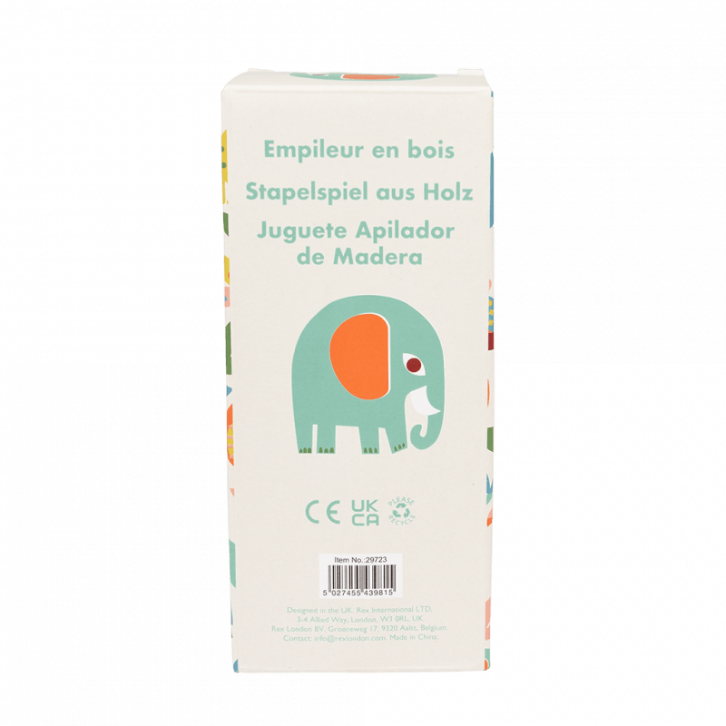 Wild Wonders Wooden Stacker