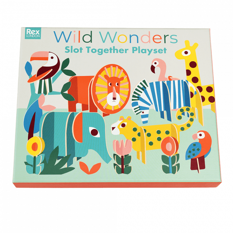 Wild Wonders Slot Together Playset