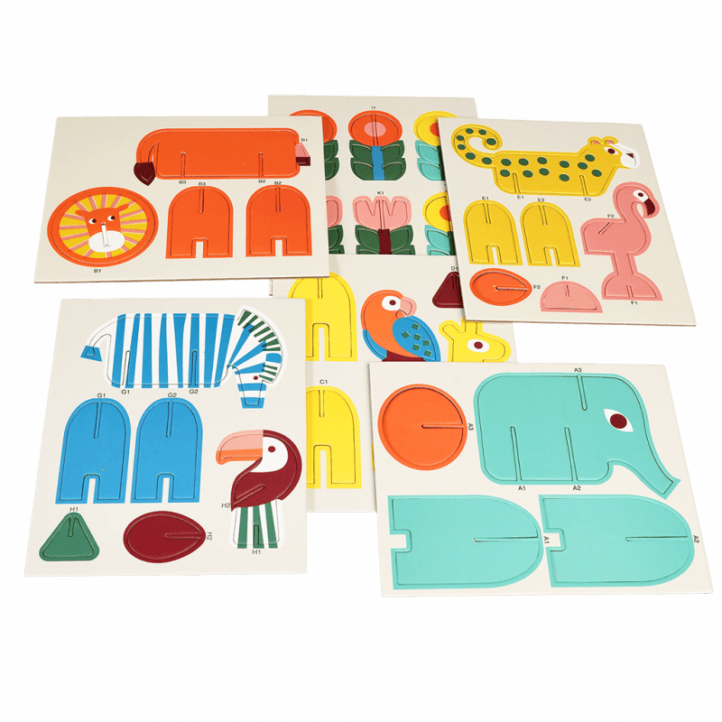 Wild Wonders Slot Together Playset