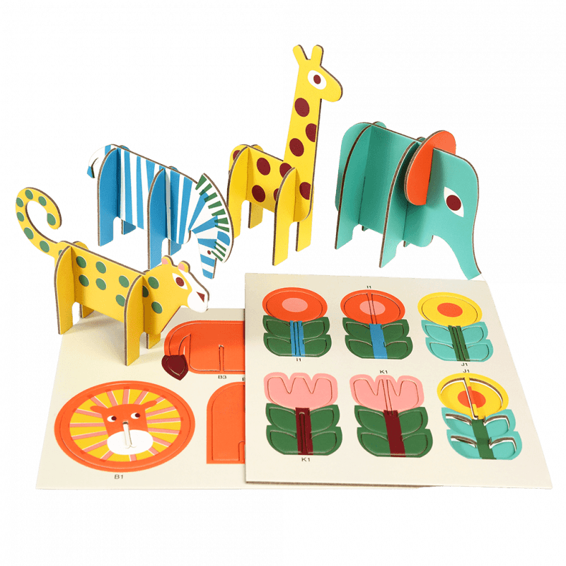 Wild Wonders Slot Together Playset