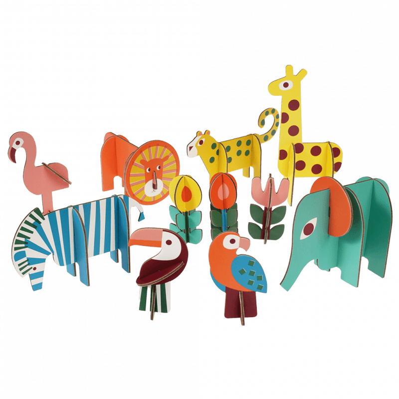 Wild Wonders Slot Together Playset