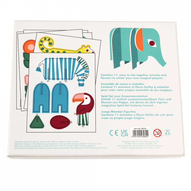 Wild Wonders Slot Together Playset