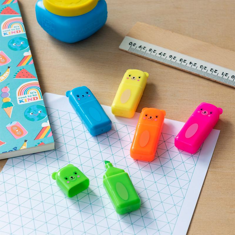 Bear Highlighters (set Of 5)