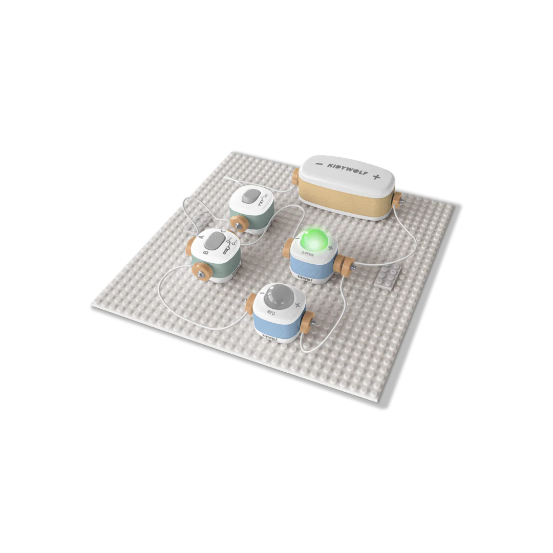 KIDYELEC STARTER - My First Electrical Kit (10 pieces)