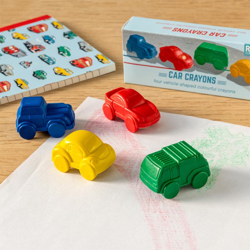Road Trip Car Crayons (set Of 4)