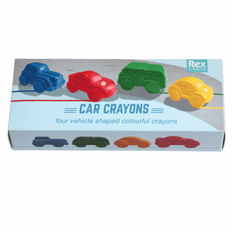Road Trip Car Crayons (set Of 4)