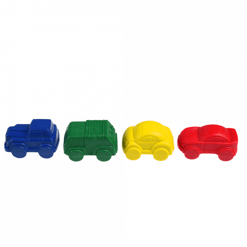 Road Trip Car Crayons (set Of 4)