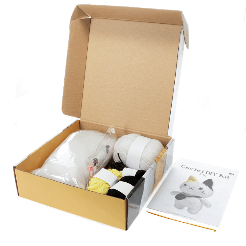 Make your own crochet animal kit - Cat