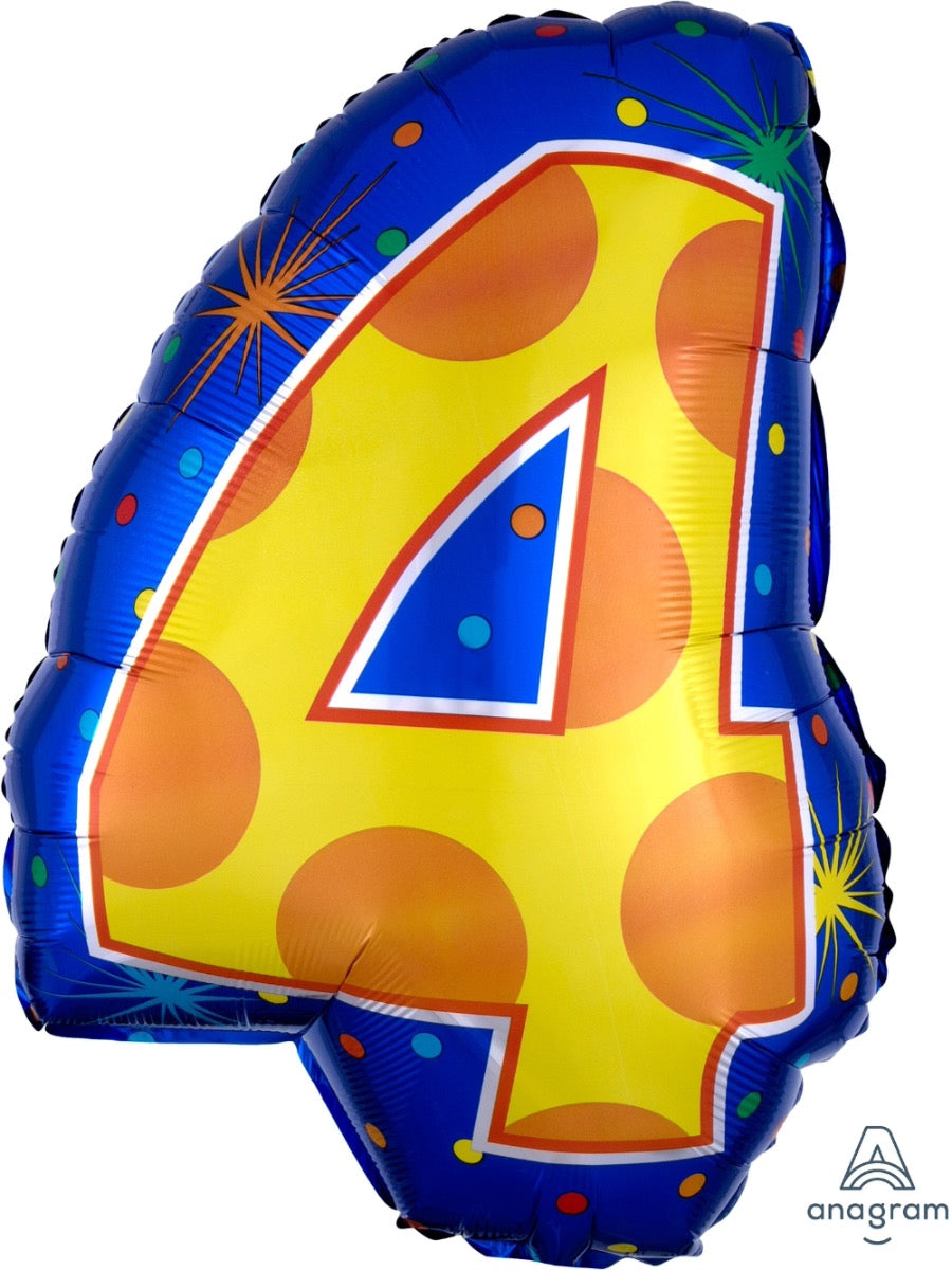 Junior Shape Number Balloon